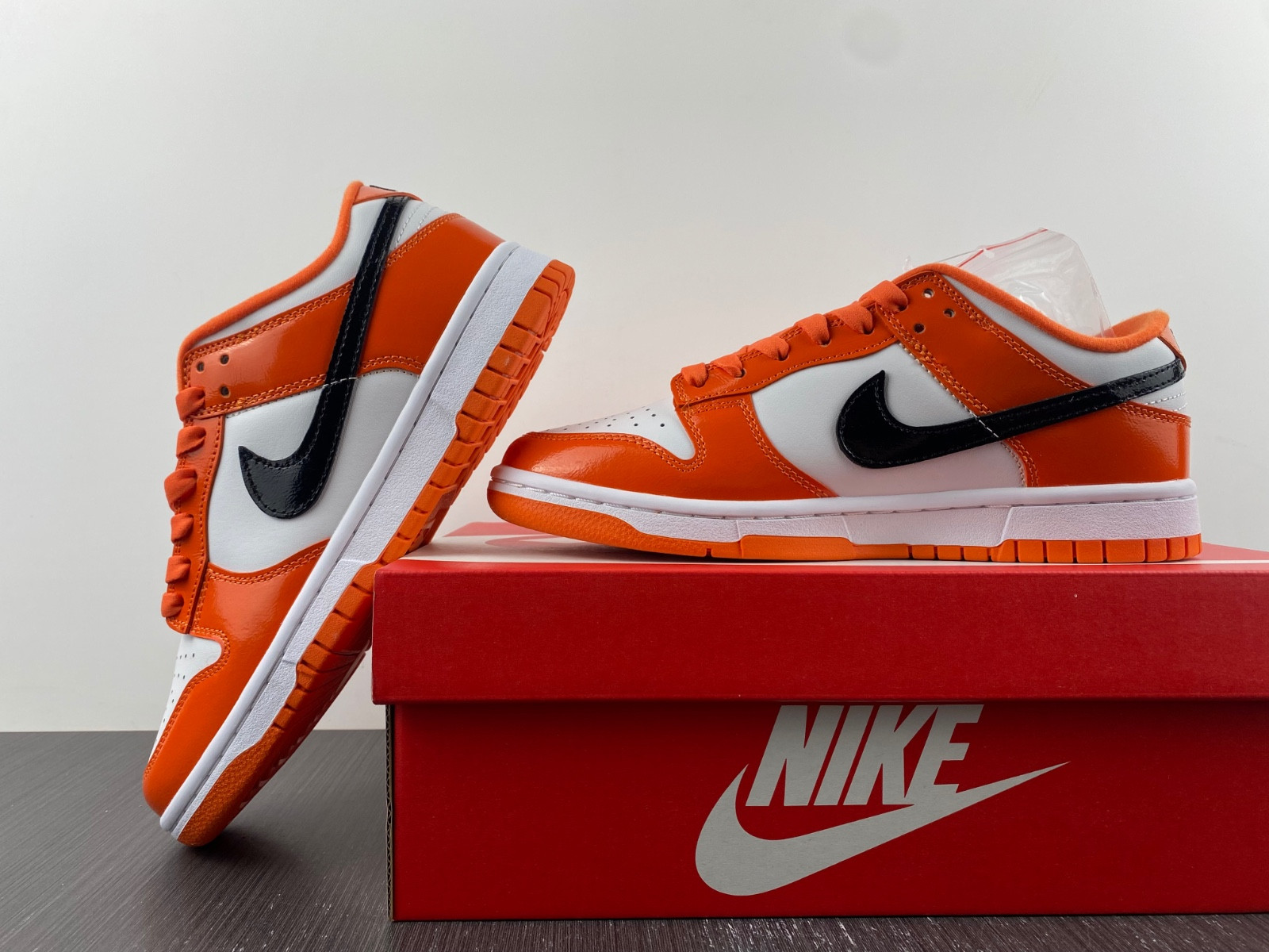nike dunk low patent halloween (w) - dj9955-800