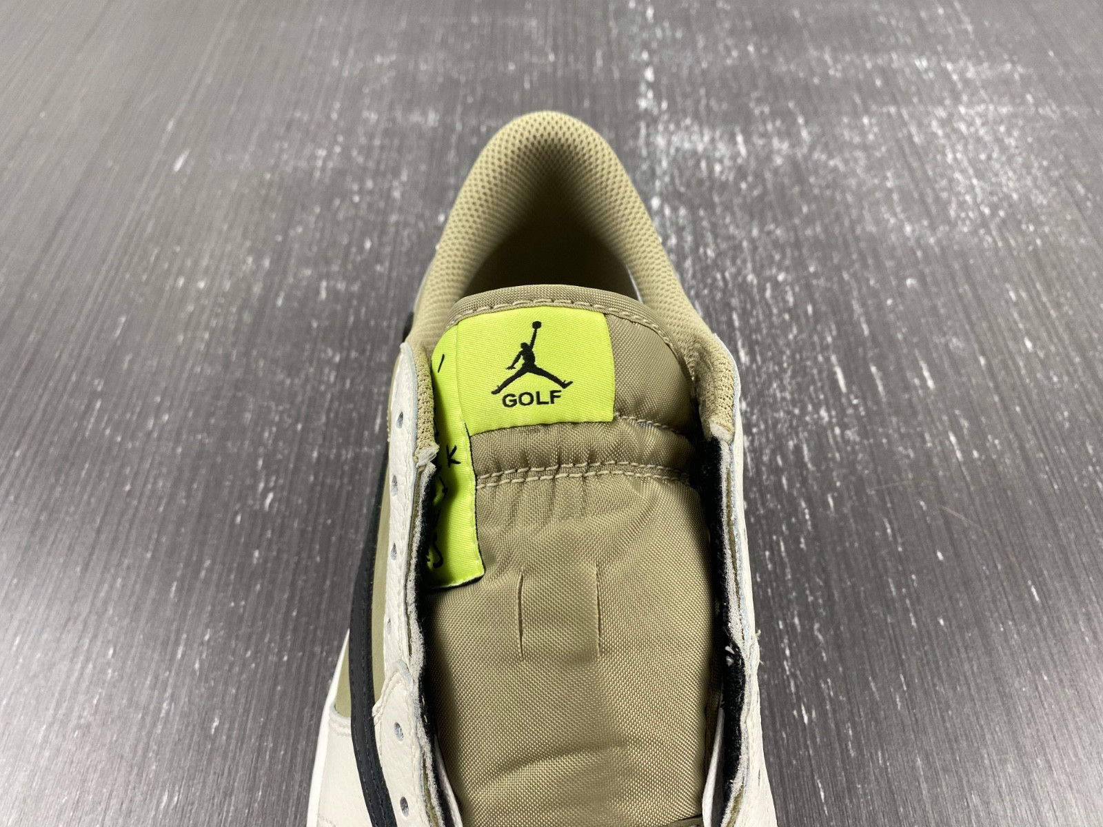 jordan 1 retro low golf travis scott neutral olive fz3124-200