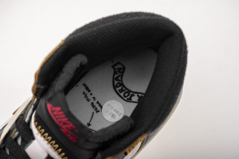 union x jordan 1 retro high los angeles blue toe bv1300-146