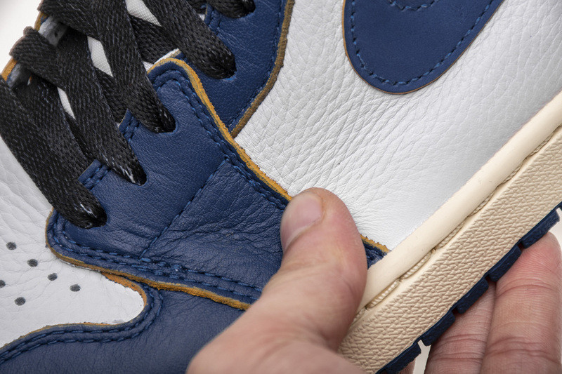 union x jordan 1 retro high los angeles blue toe bv1300-146