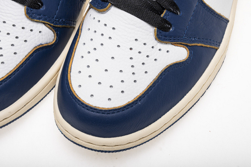 union x jordan 1 retro high los angeles blue toe bv1300-146