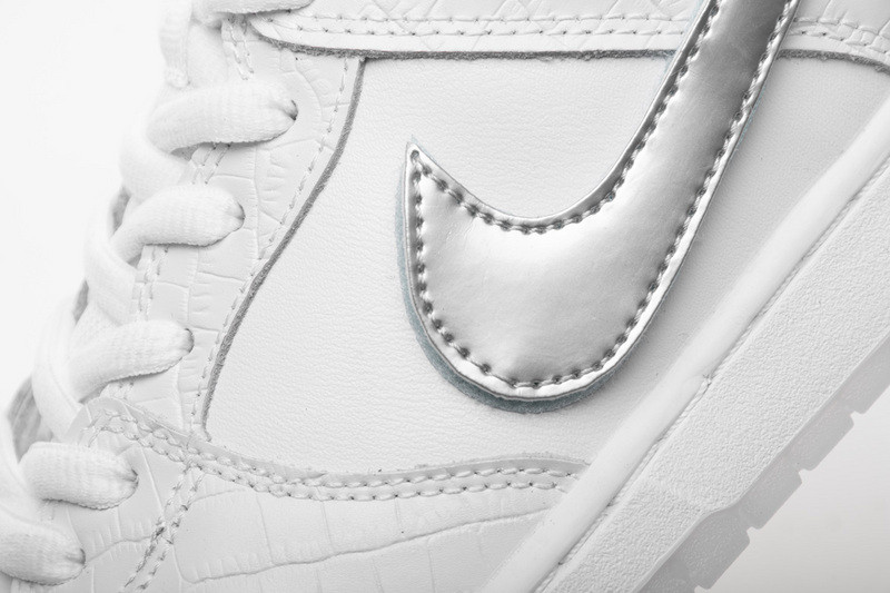 nike sb dunk low di*m*nd S*pply co white di*m*nd bv1310-100