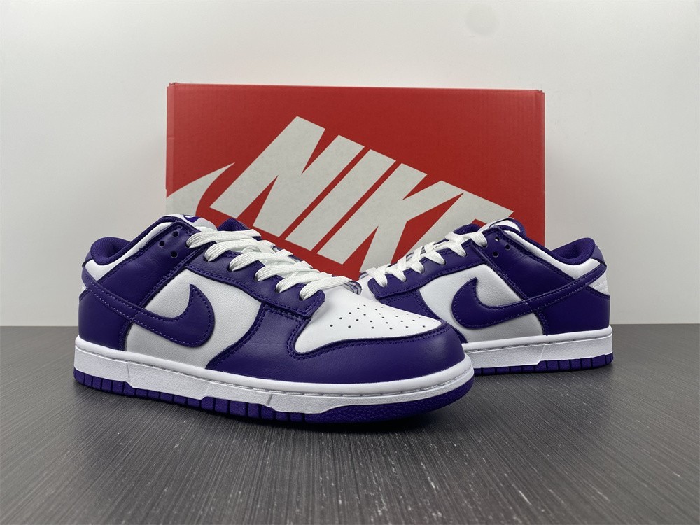 nike dunk low championship court purple dd1391-104