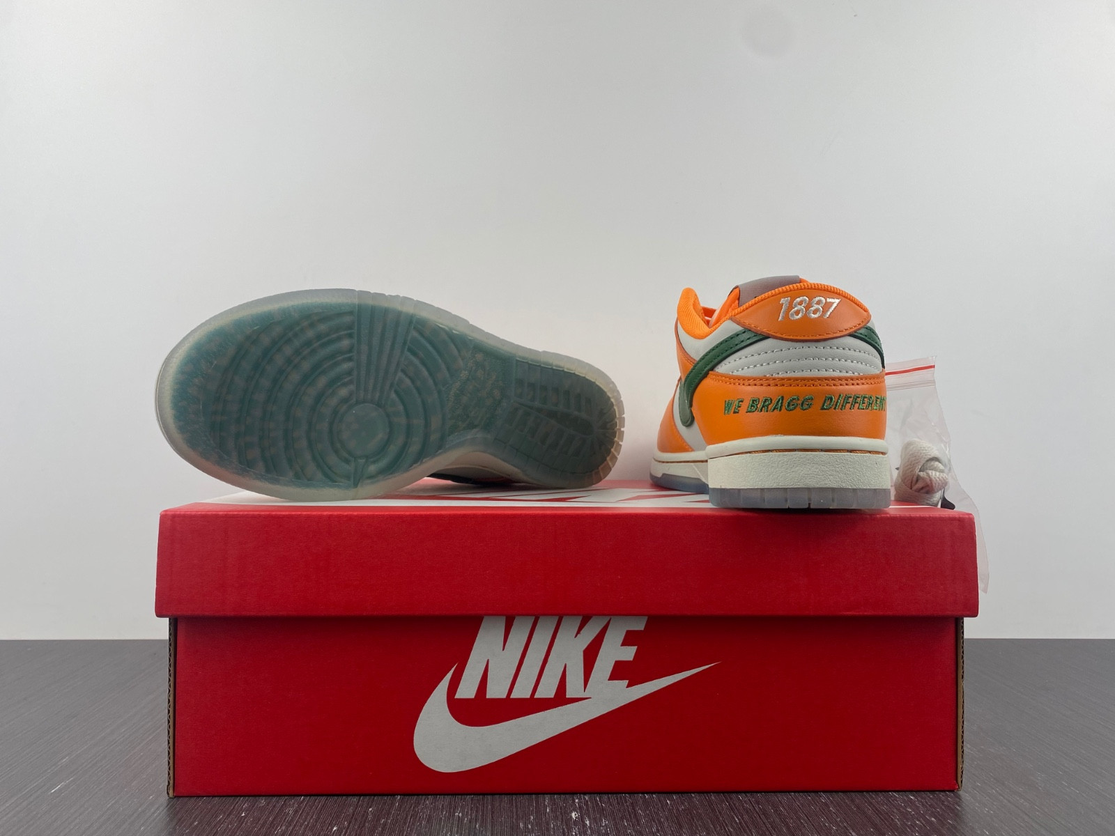 florida a&m x nike dunk low dr6188-800