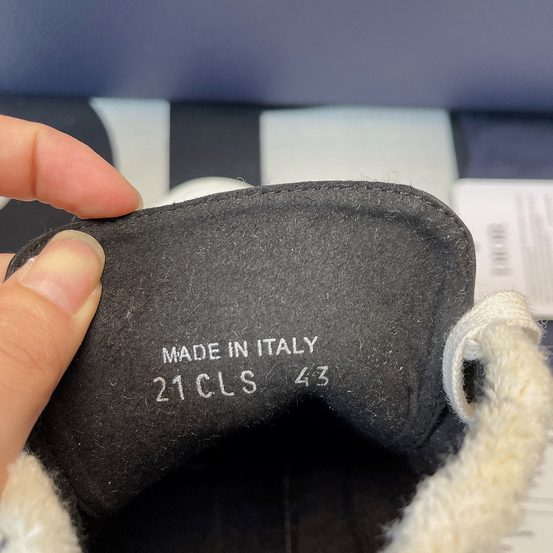 D*or b23 oblique high top sneaker