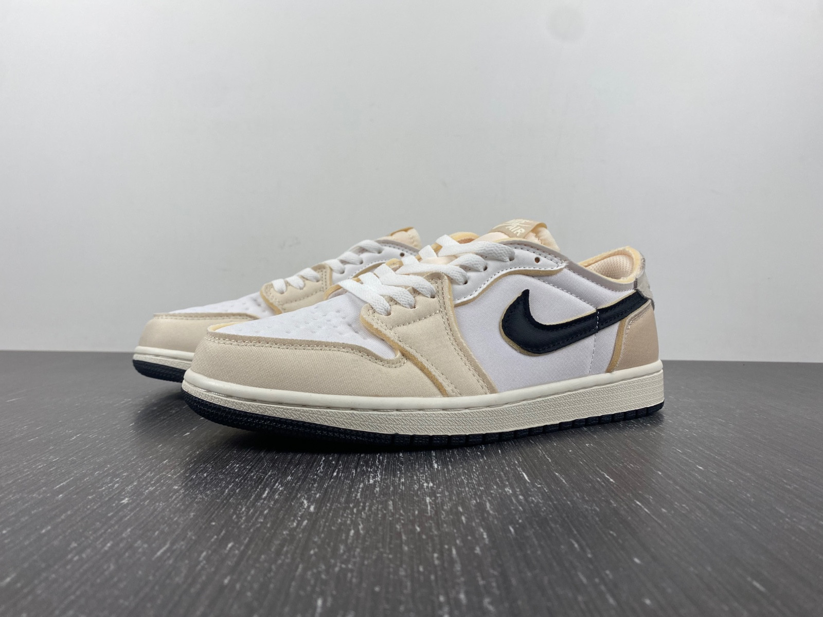 air jordan 1 low og ex "sail" dv0982-100