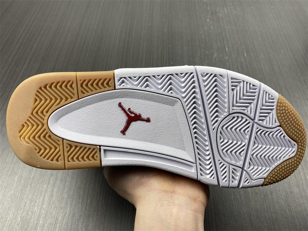 air jordan 4 retro beige blue red blue shoes dc0790-103