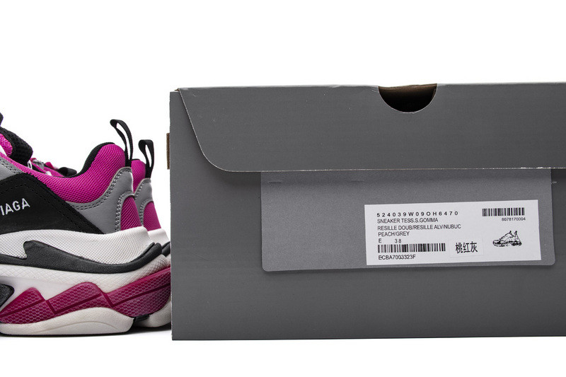 Ba*len*cia*ga triple s pink