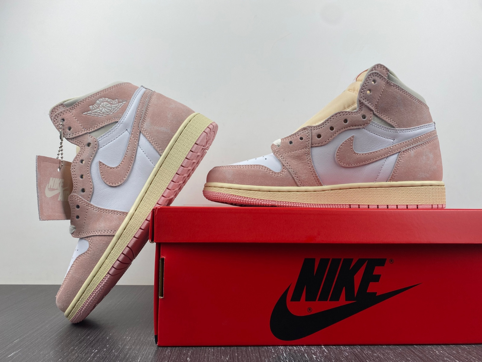 air jordan 1 retro high og "washed pink" fd2596-600