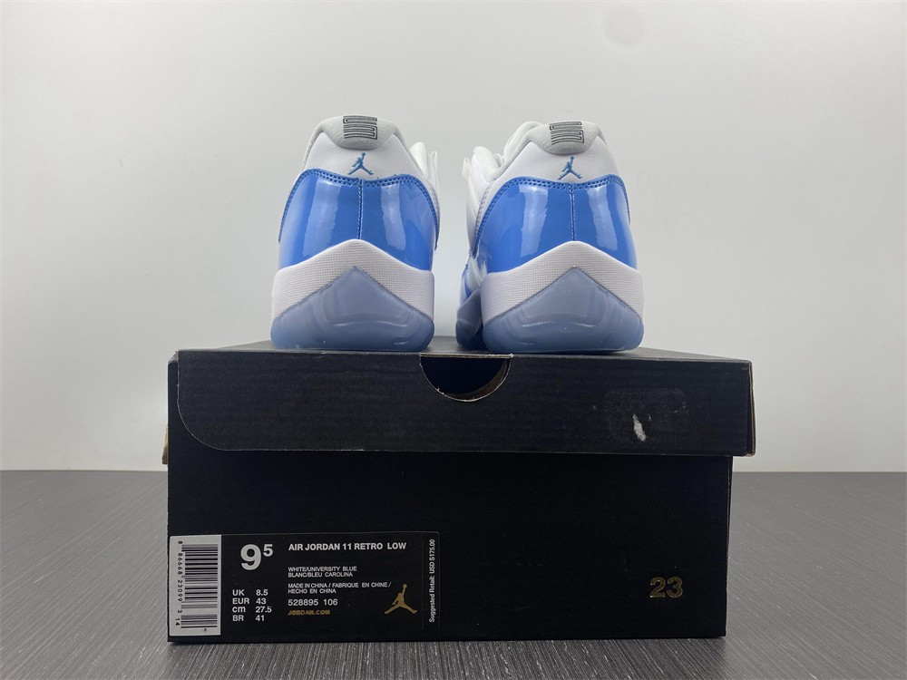 air jordan 11 low “university blue” 528895-106