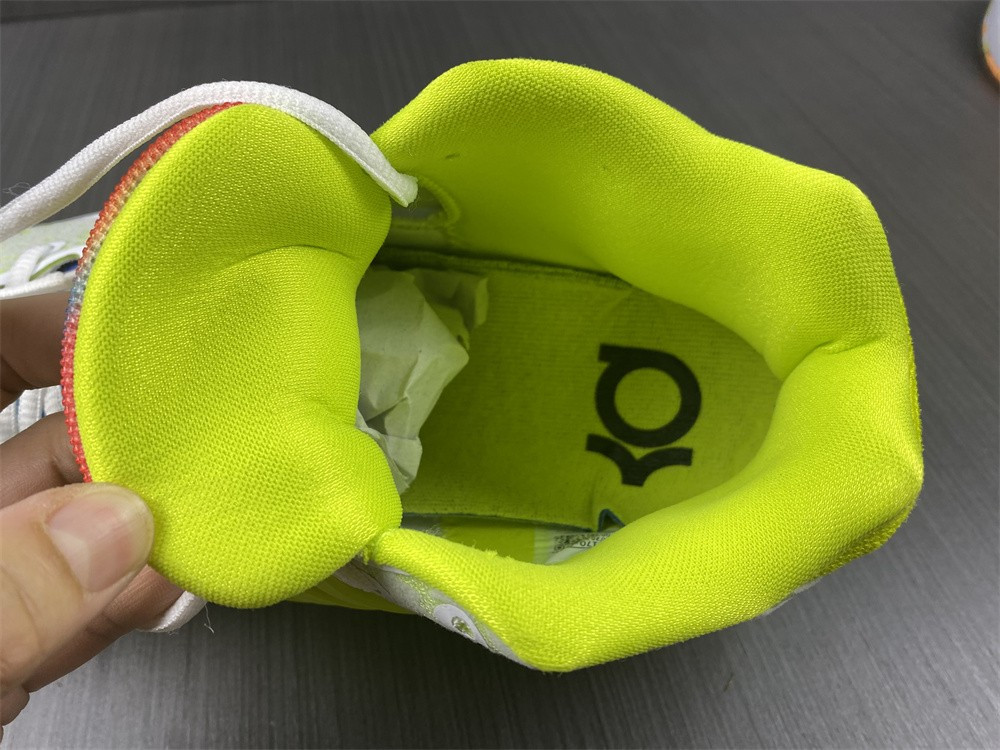 nike kd 14 white lime green - cz0170-101