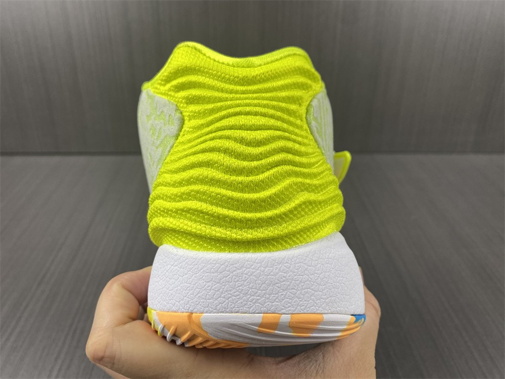 nike kd 14 white lime green - cz0170-101