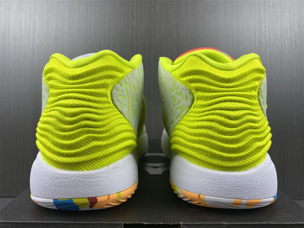 nike kd 14 white lime green - cz0170-101