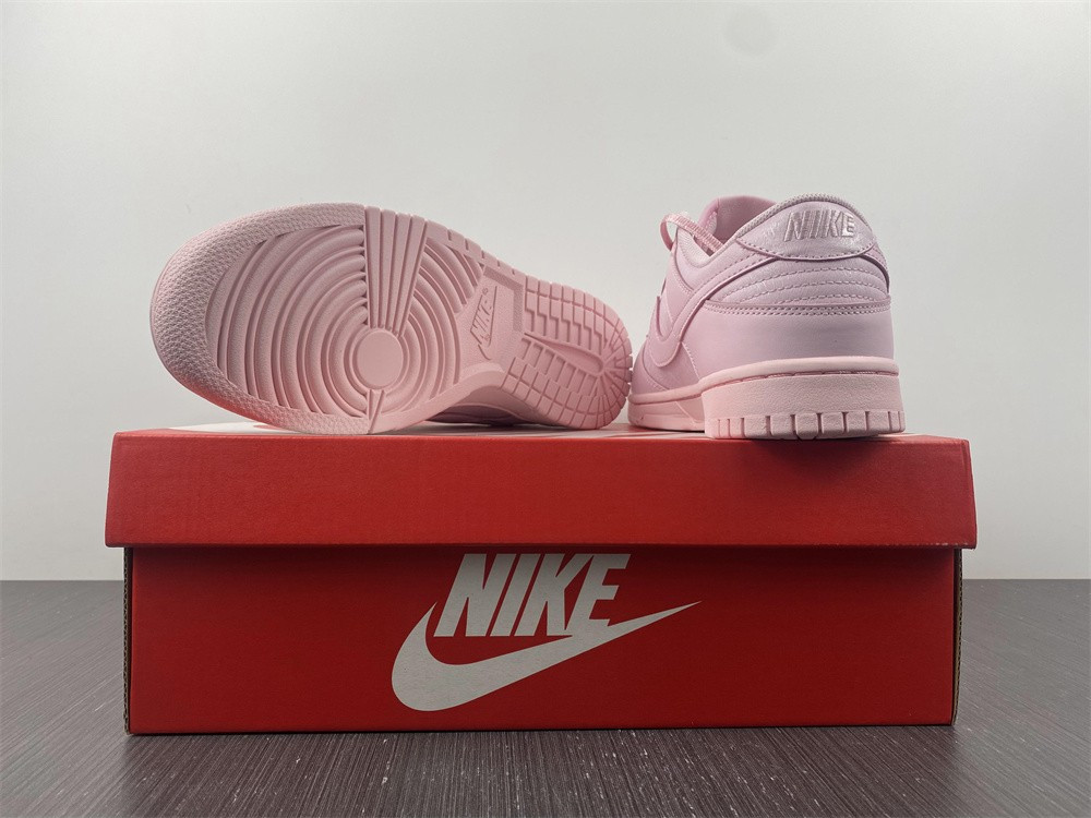 nike dunk low pink (gs) - 921803-601