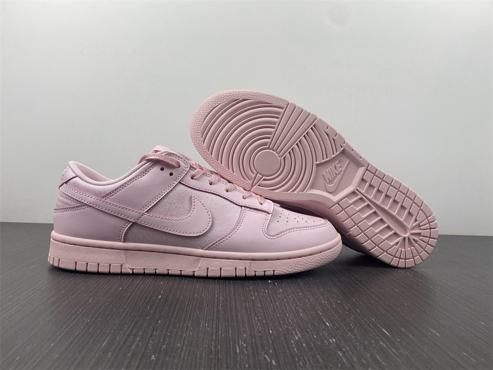 nike dunk low pink (gs) - 921803-601