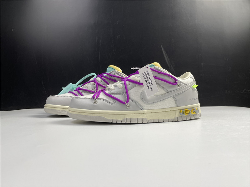 owt x nike dunk low dm1602-100