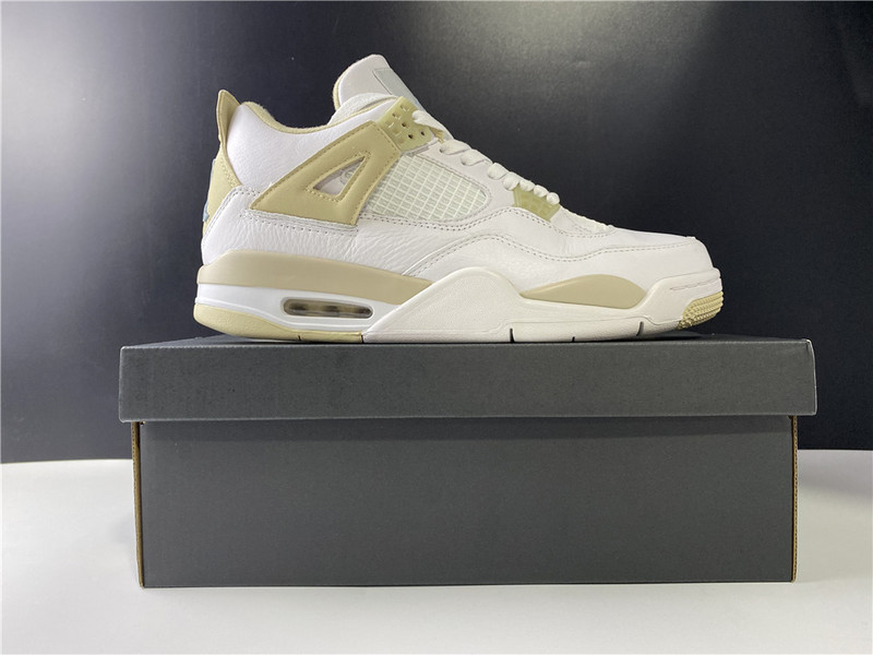 air jordan 4 gs linen aj4 487724-118