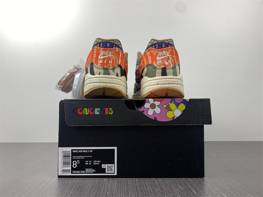 nike air max 1 sp concepts heavy - dn1803-900