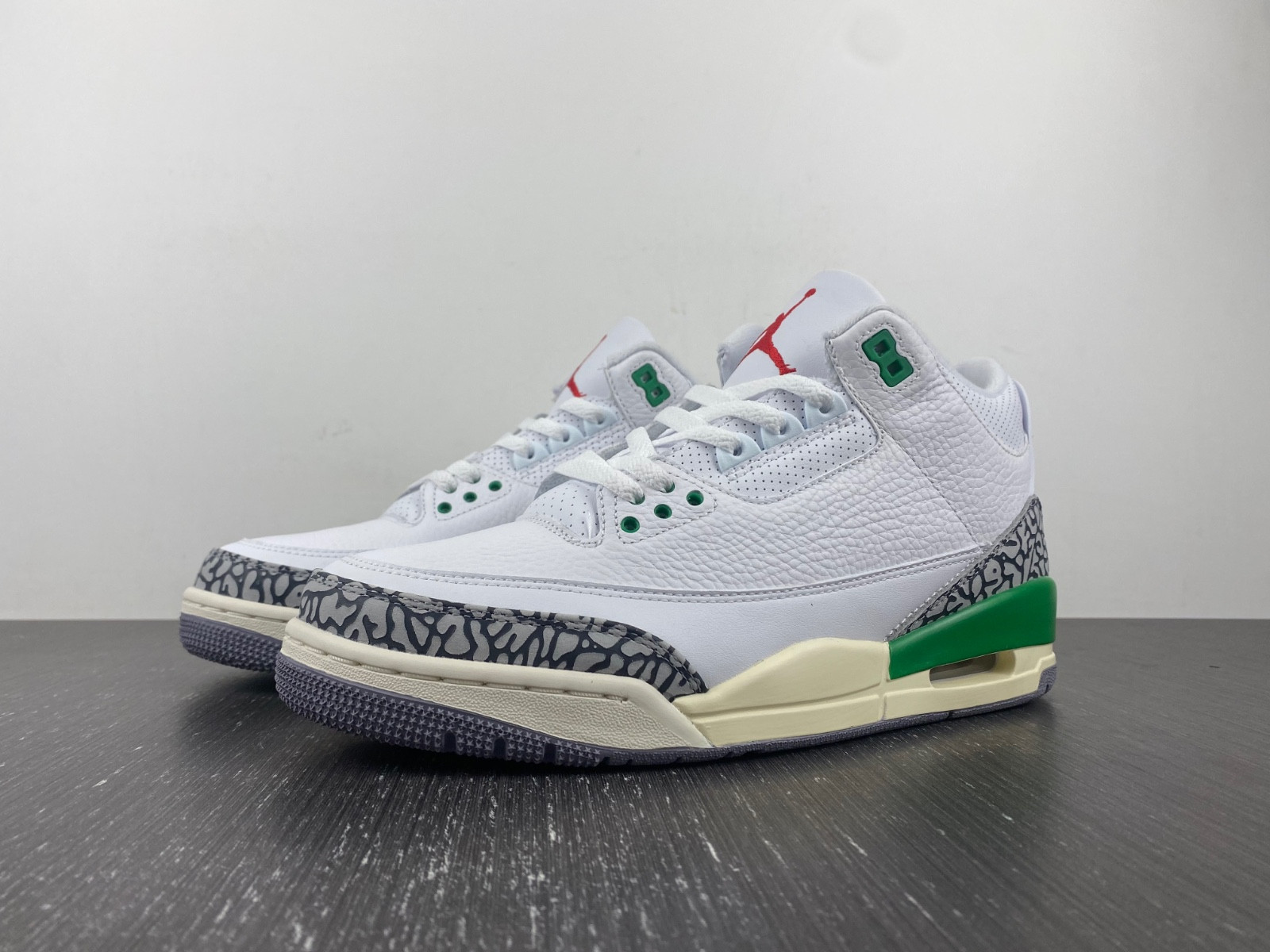 air jordan 3 lucky green wmns ck9246-136
