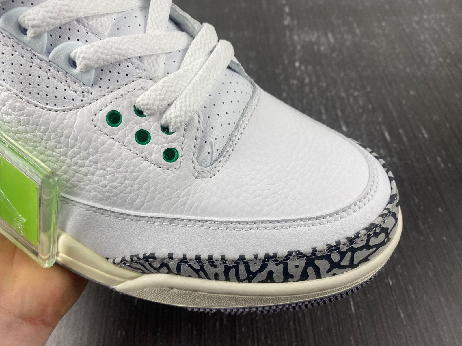 air jordan 3 lucky green wmns ck9246-136