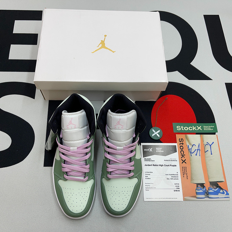 jordan 1 mid dutch green (w) - cz0774-300