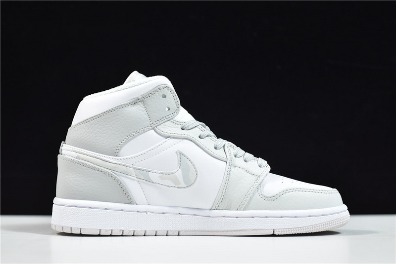 cspace air jordan 1 mid "grey camo" dc9035-100