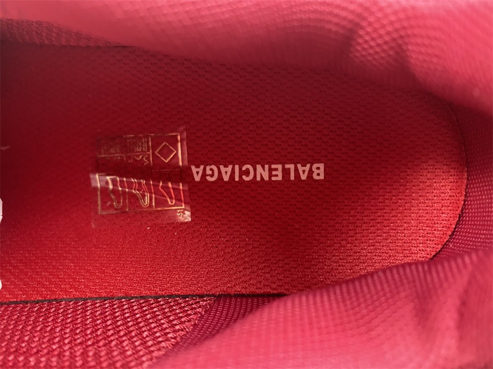 Ba*len*cia*ga triple s red 1.0 sneaker