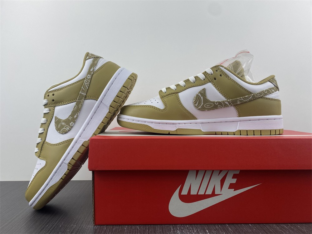 nike dunk low essential paisley pack barley (w) dh4401-104