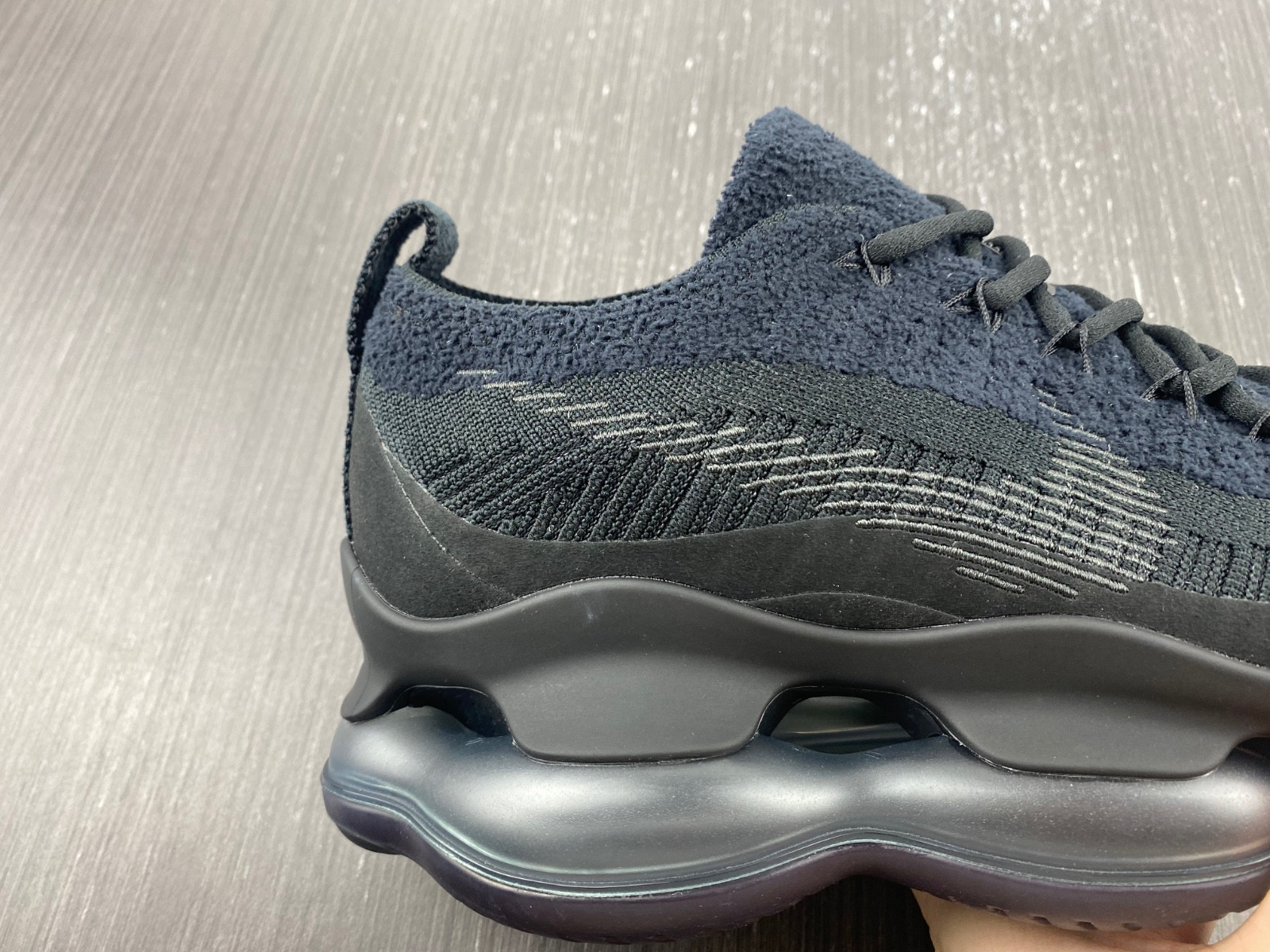 nike air max scorpion fk triple black (women