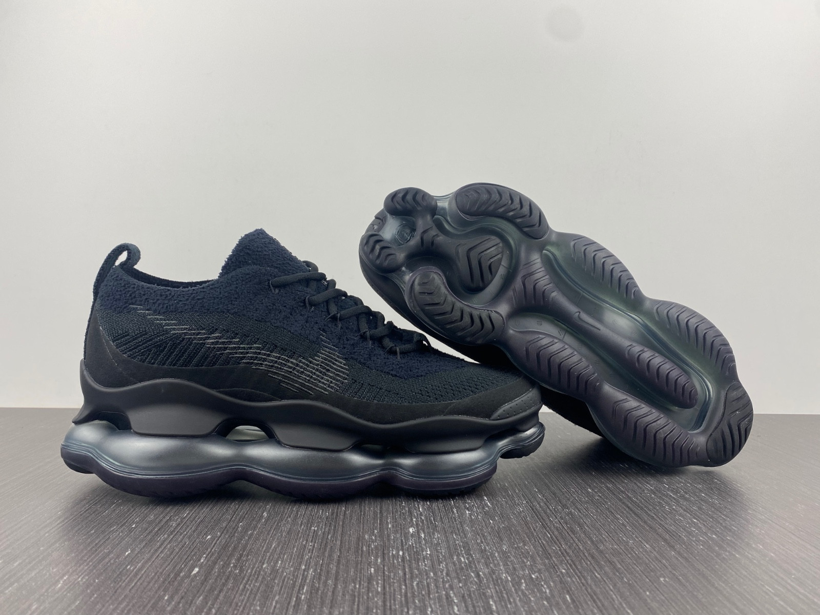 nike air max scorpion fk triple black (women