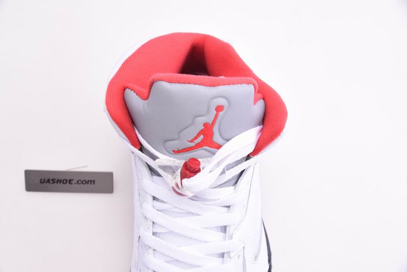 air jordan 5 fire red 2020 silver tongue da1911-102
