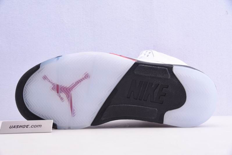 air jordan 5 fire red 2020 silver tongue da1911-102