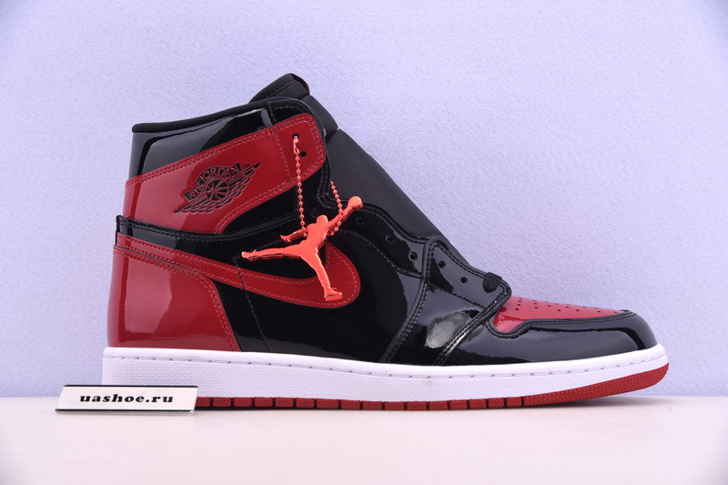 air jordan 1 bred patent leather 555088-063