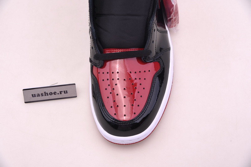 air jordan 1 bred patent leather 555088-063
