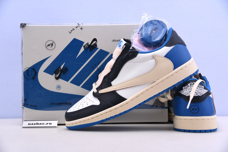 travis scott fragment air jordan 1 low dm7866-140
