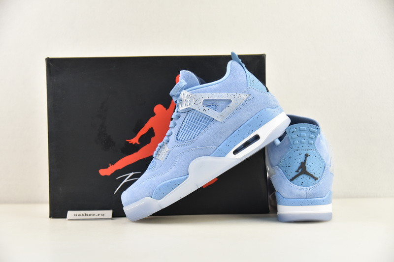 air jordan 4 retro unc 2019 pe sky blue aj4 1032070