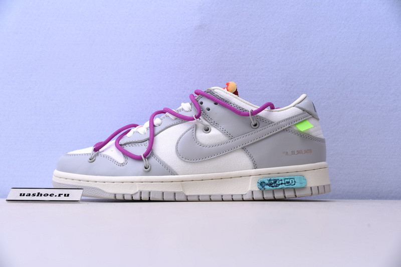 owt x dunk low ''lot 45 of 50'' - nike - dm1602 101