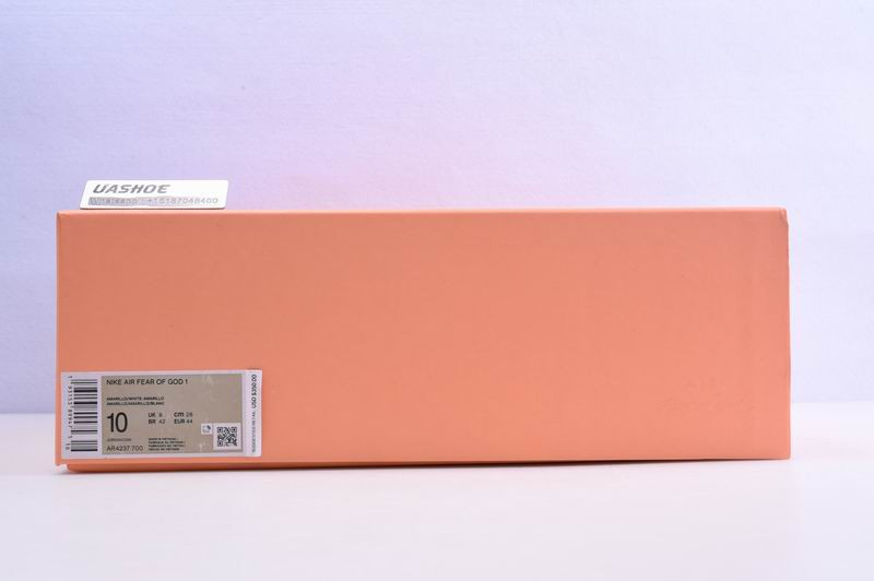 nike air fear of god 1 yellow ar4237-700