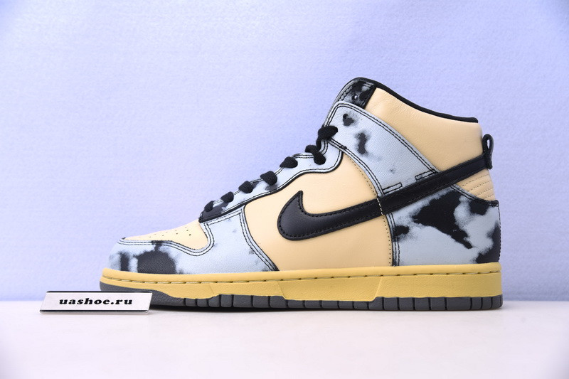nike dunk high 1985 black acid wash - dd9404-700