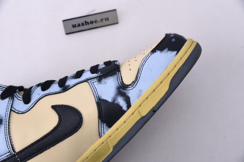 nike dunk high 1985 black acid wash - dd9404-700