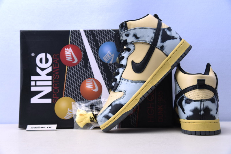 nike dunk high 1985 black acid wash - dd9404-700