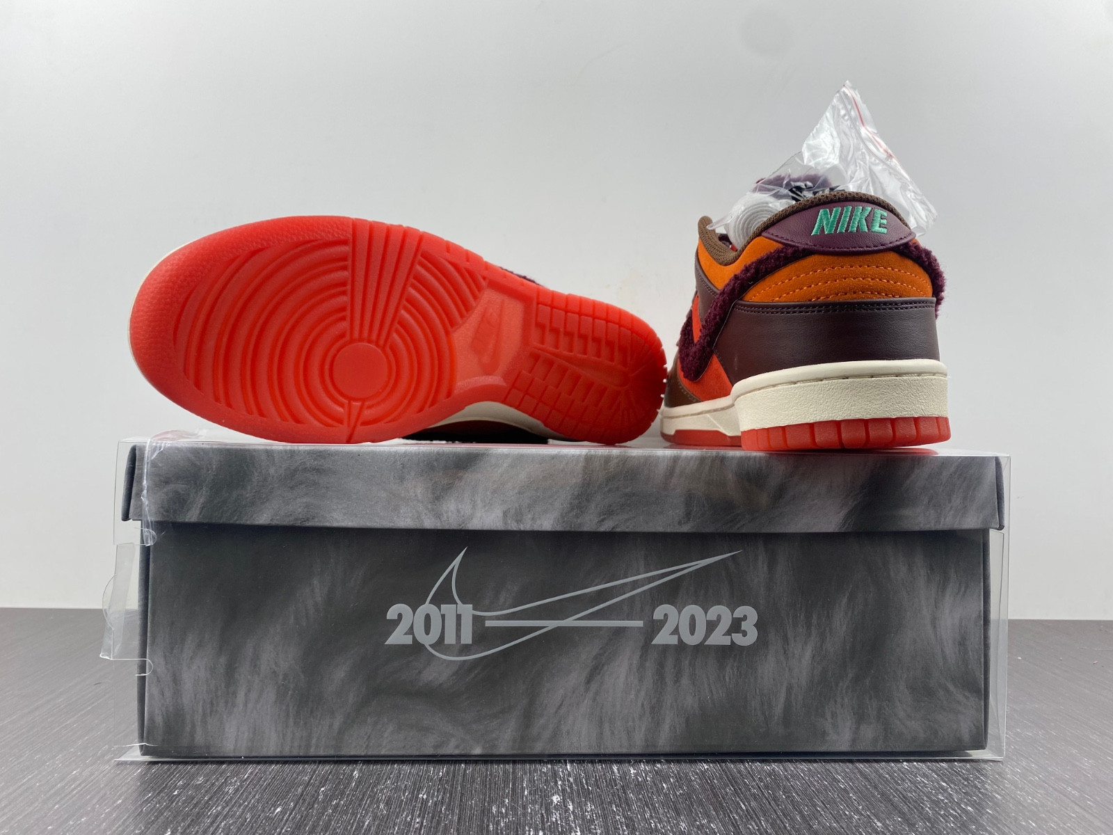 nike dunk low year of the rabbit orange fd4203-661