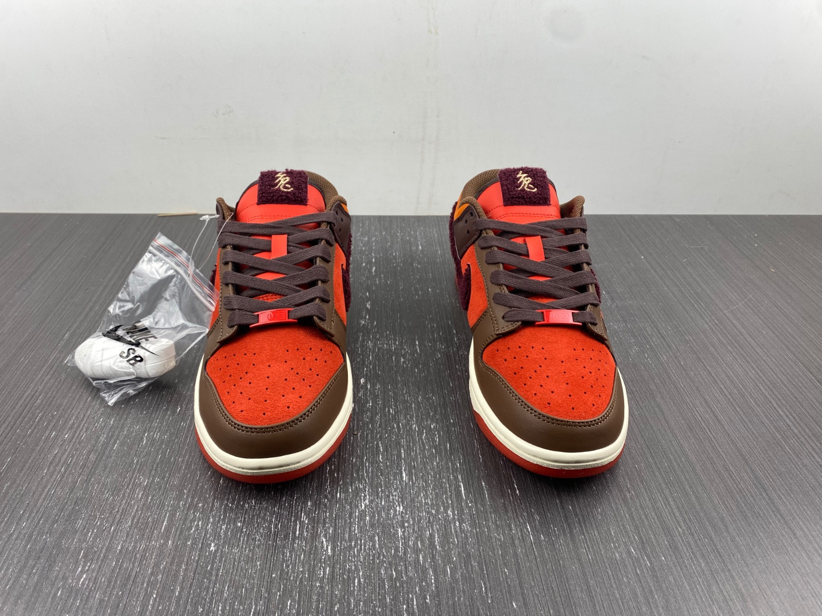 nike dunk low year of the rabbit orange fd4203-661