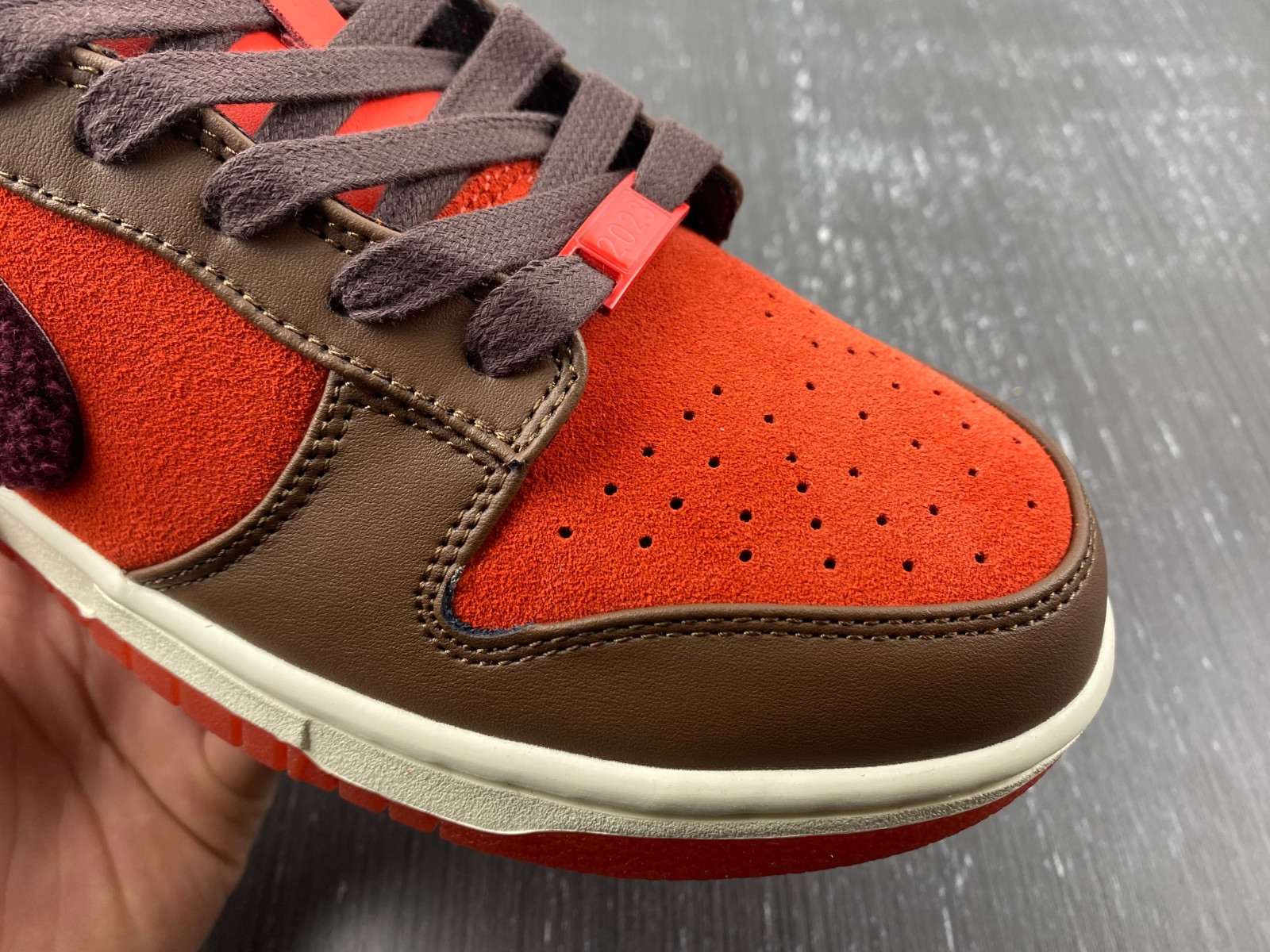 nike dunk low year of the rabbit orange fd4203-661