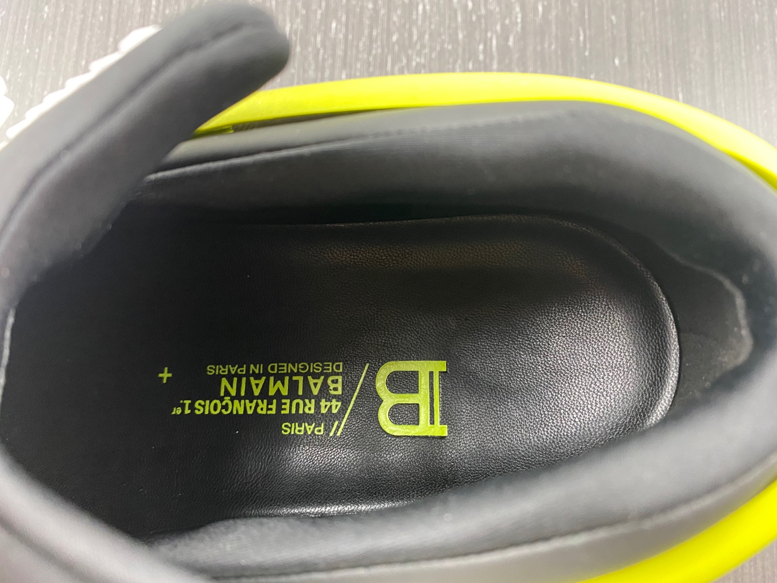 balmain neoprene and leather unicorn low-top sneakers am1vj398