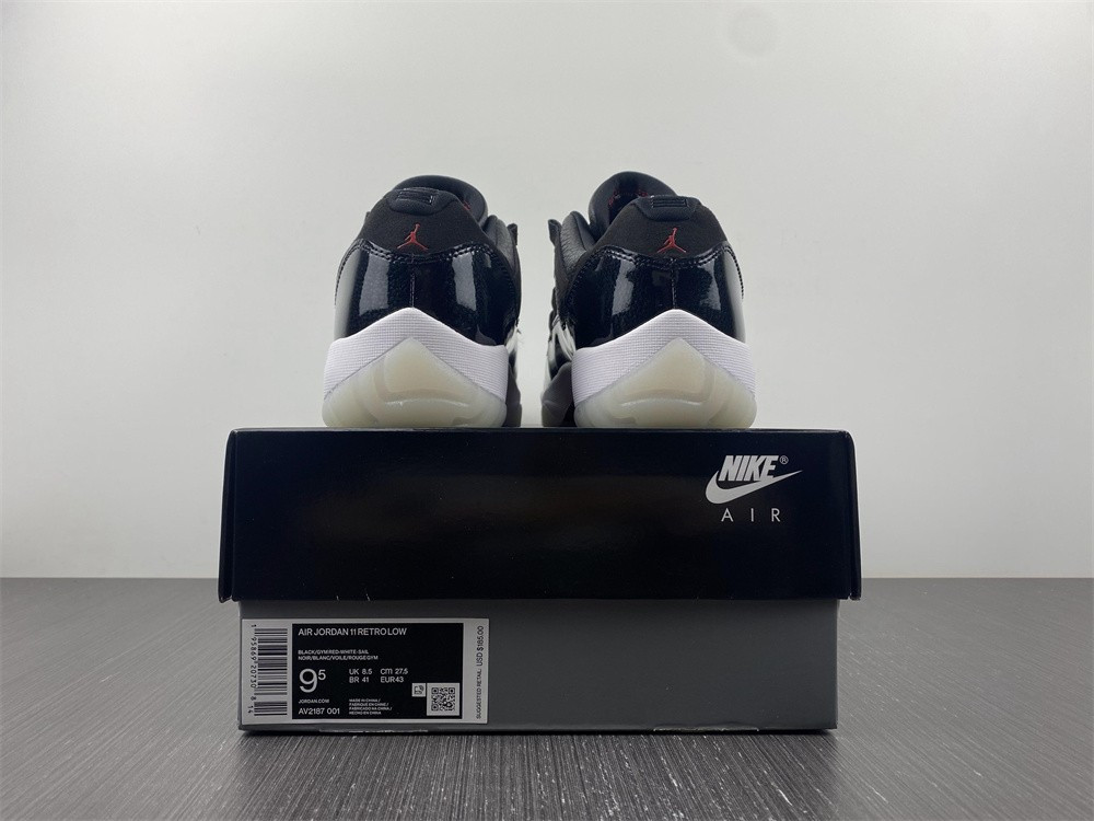 air jordan 11 low 72-10 av2187-001