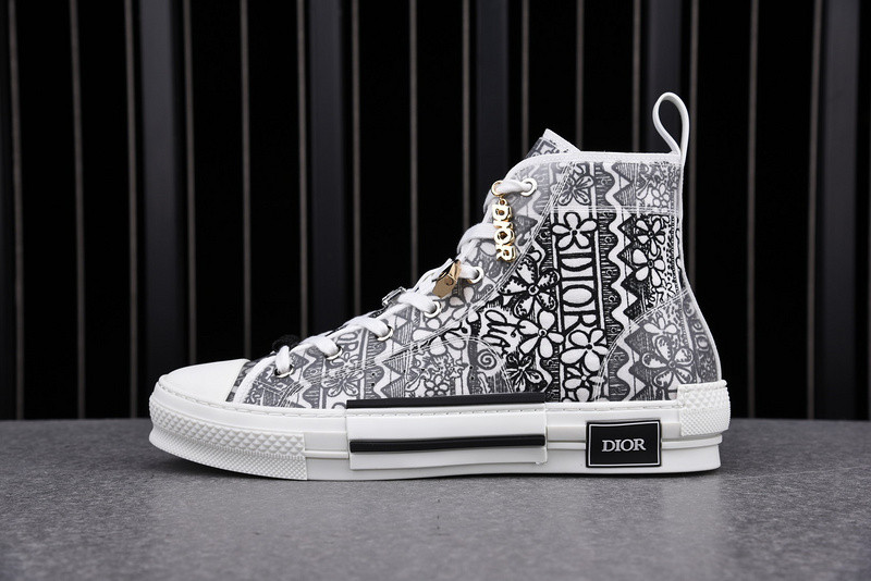 D*or b23 oblique high top sneaker