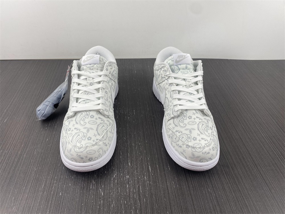 nike dunk low white paisley (w) - dj9955-100