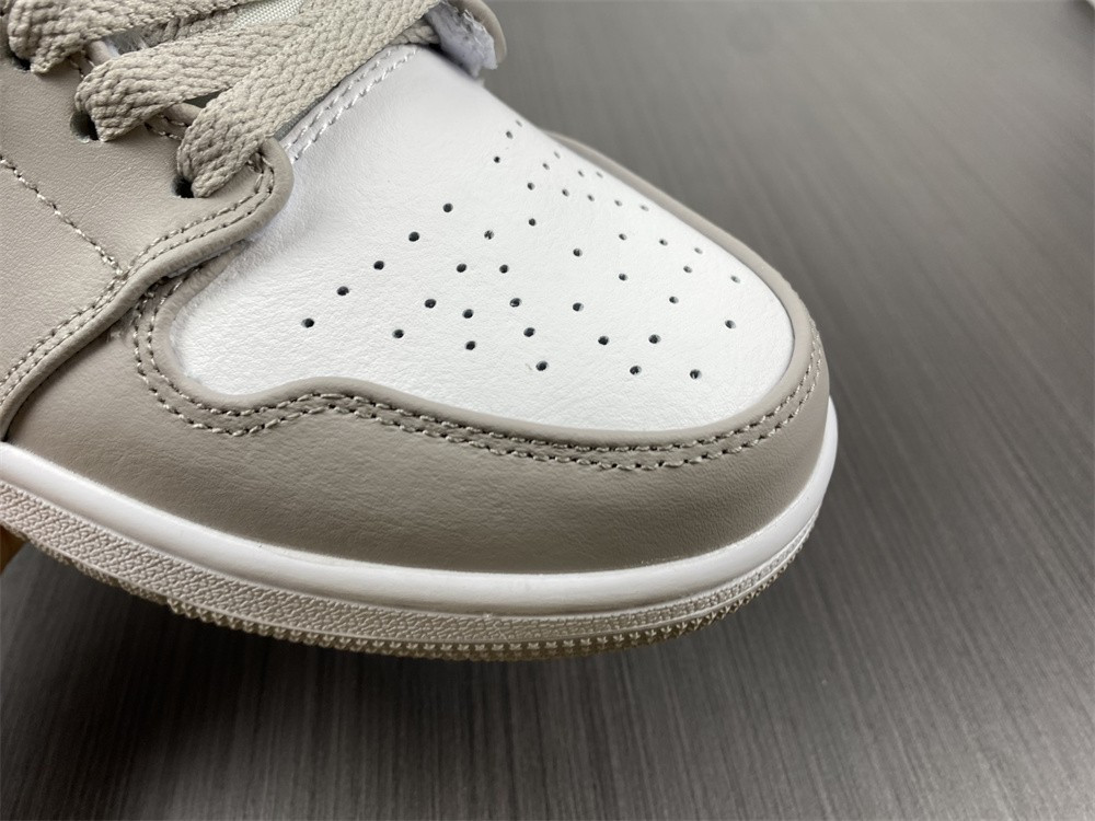 jordan 1 mid linen - 554724-082