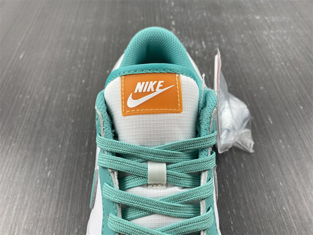 nike dunk low white turquoise (w) - dv2190-100